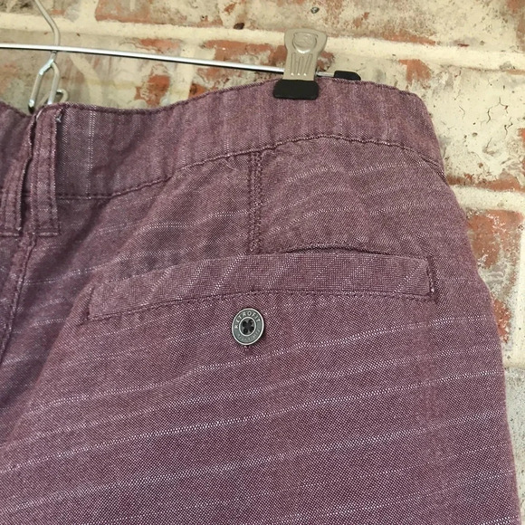 Retrofit Mauve Tailored Men’s Cotton Shorts - Picture 9 of 10
